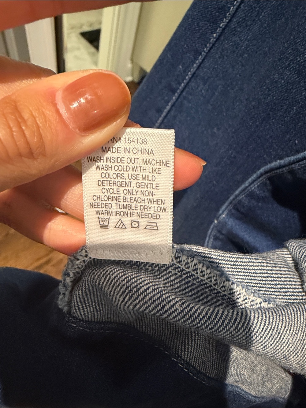 STAUD Blue Denim Fit-and-Flare Mini Dress - Picture 7 of 8